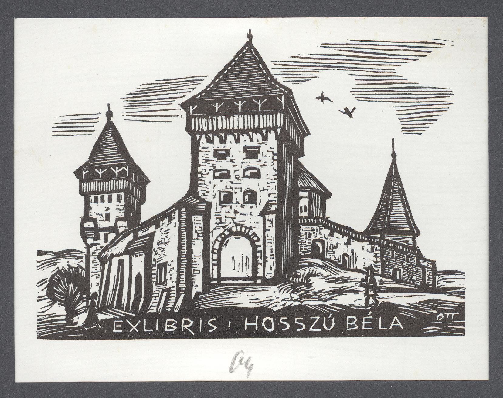 Ex-libris         Hosszú Béla (Holló László Galéria, Putnok CC BY-NC-SA)
