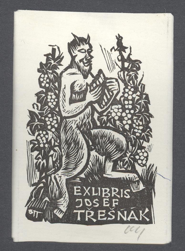 Ex-libris                Josef Tresnak (Holló László Galéria, Putnok CC BY-NC-SA)
