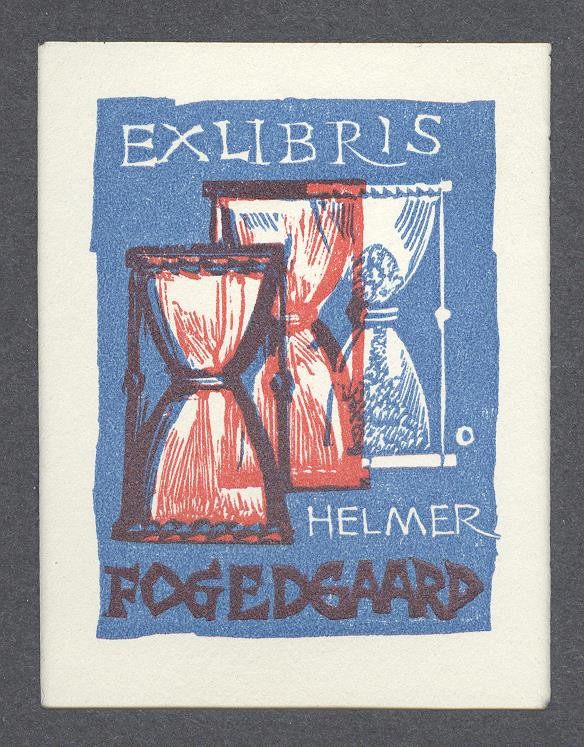 Ex-libris     Helmer Fogedgaard (Holló László Galéria, Putnok CC BY-NC-SA)