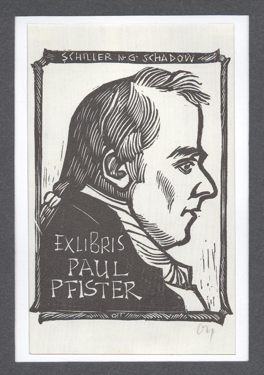 Ex-libris                     Paul Pfister (Holló László Galéria, Putnok CC BY-NC-SA)
