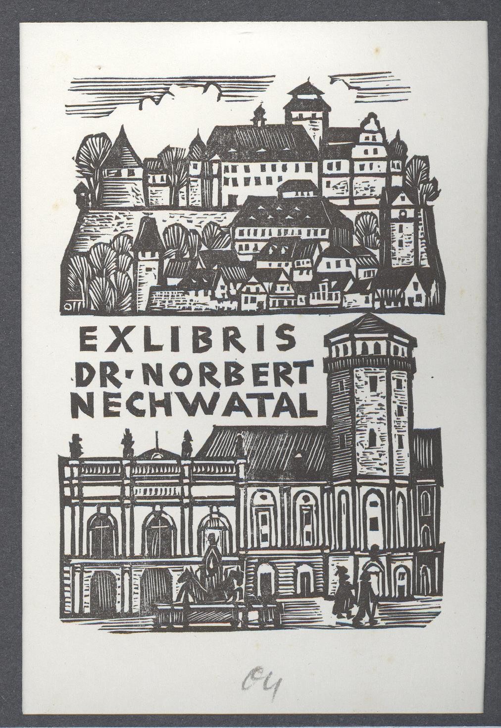 Ex-libris          Dr. Norbert Nechwatal (Holló László Galéria, Putnok CC BY-NC-SA)