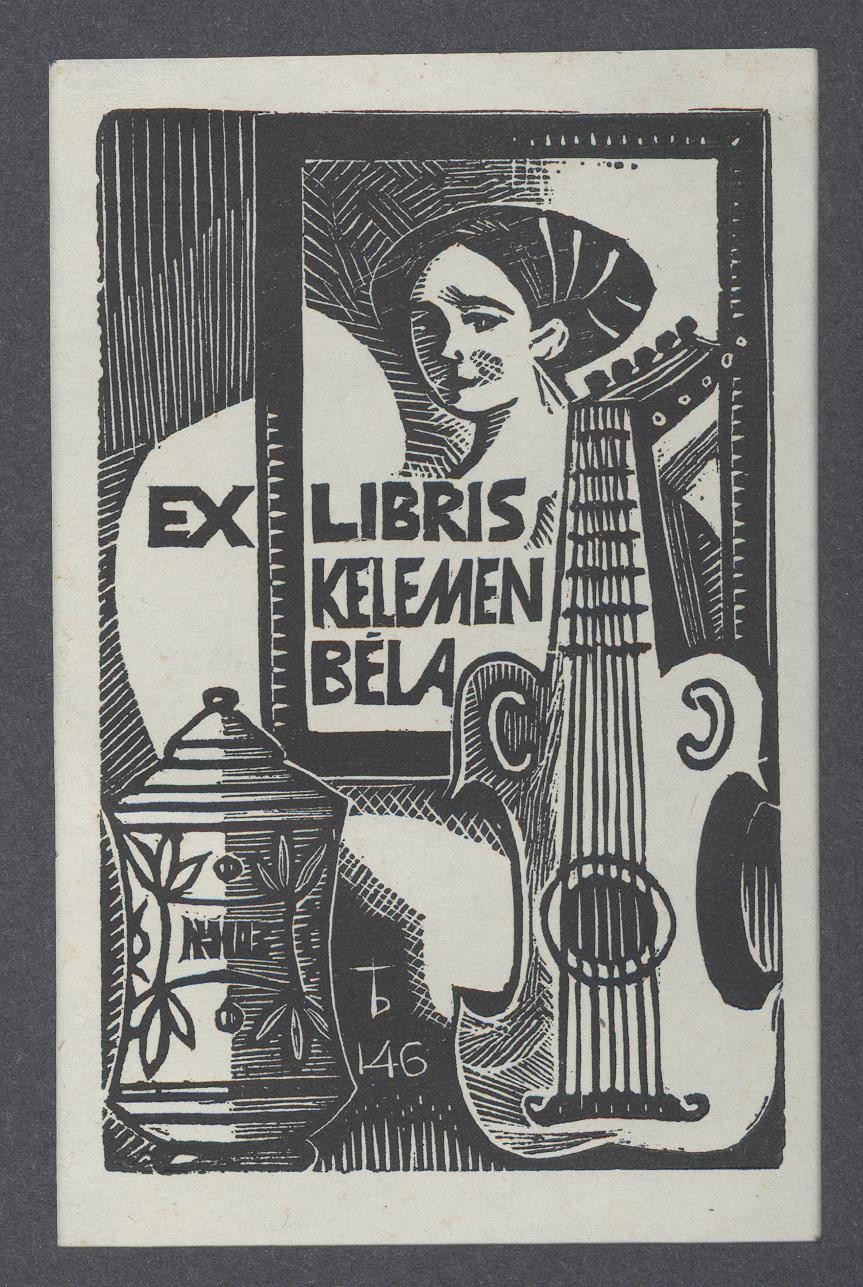 Ex-libris                    Kelemen Béla (Holló László Galéria, Putnok CC BY-NC-SA)