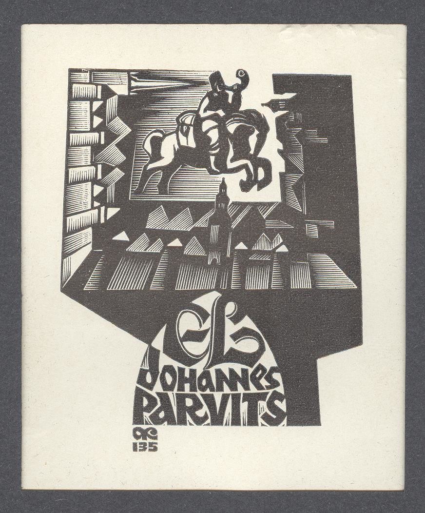 Ex-libris               Johannes Parvits (Holló László Galéria, Putnok CC BY-NC-SA)