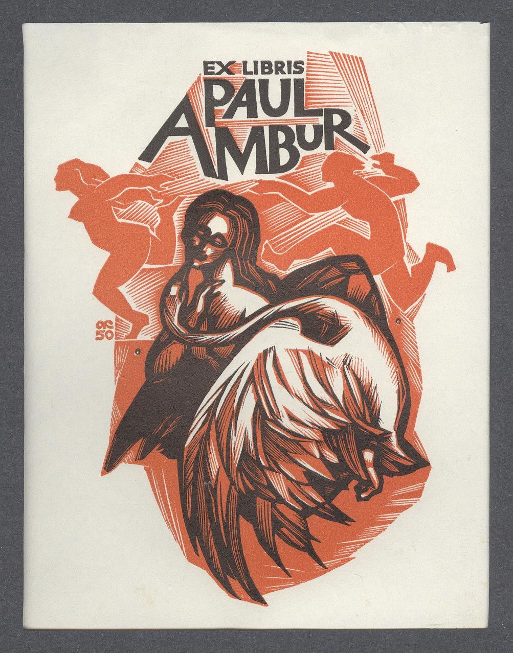 Ex-libris                Paul Ambur (Holló László Galéria, Putnok CC BY-NC-SA)