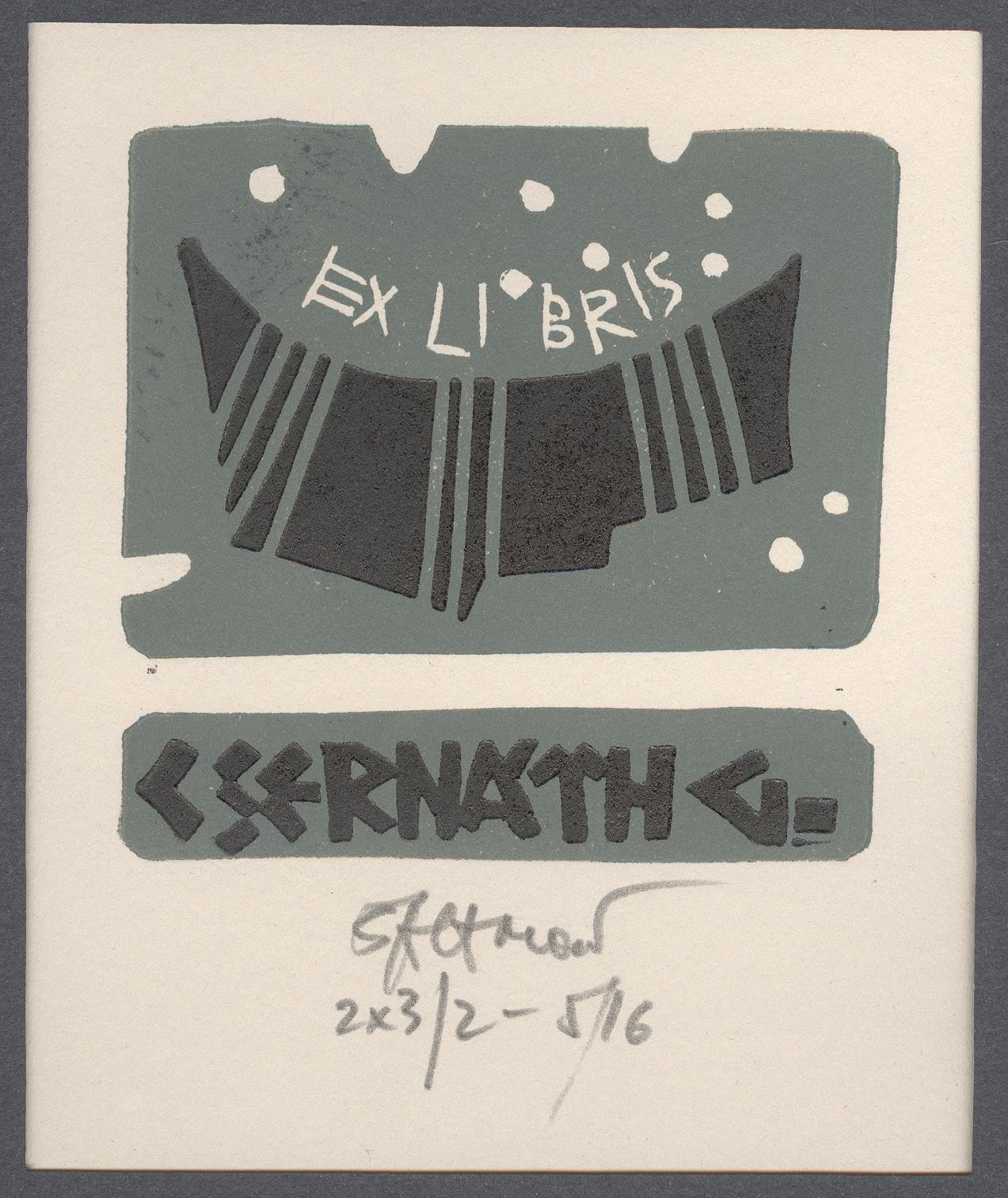 Ex-libris         Cserhát G. (Holló László Galéria, Putnok CC BY-NC-SA)