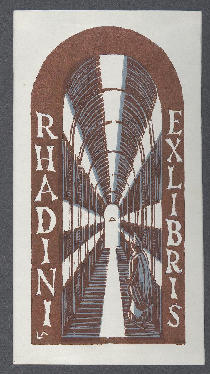 Ex-libris                 Rhadini (Holló László Galéria, Putnok CC BY-NC-SA)