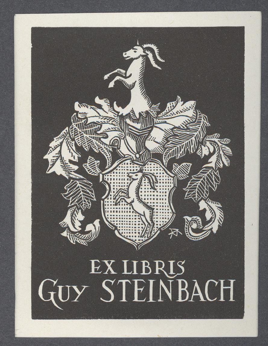 Ex-libris          Guy Steinbach (Holló László Galéria, Putnok CC BY-NC-SA)