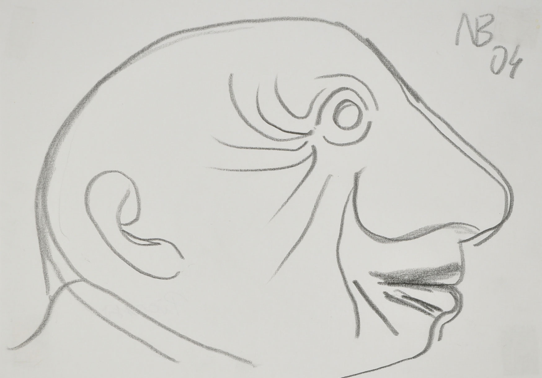 Berecz Antal: Picasso karikatúra I-II. (Herman Ottó Múzeum, Miskolc CC BY-NC-SA)