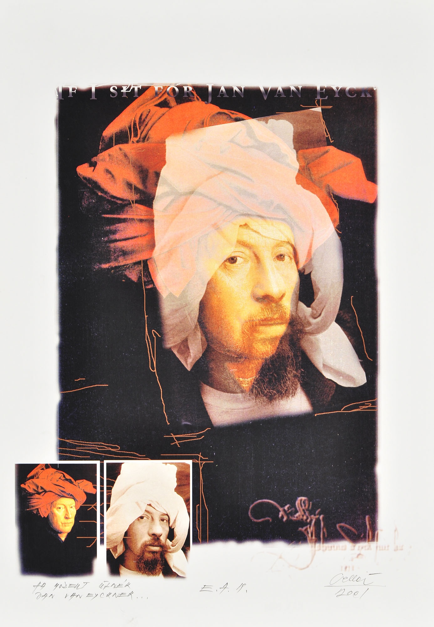 Gellért B. István: Ha modellt ülnék Jan van Eyck-nek (Herman Ottó Múzeum, Miskolc CC BY-NC-SA)