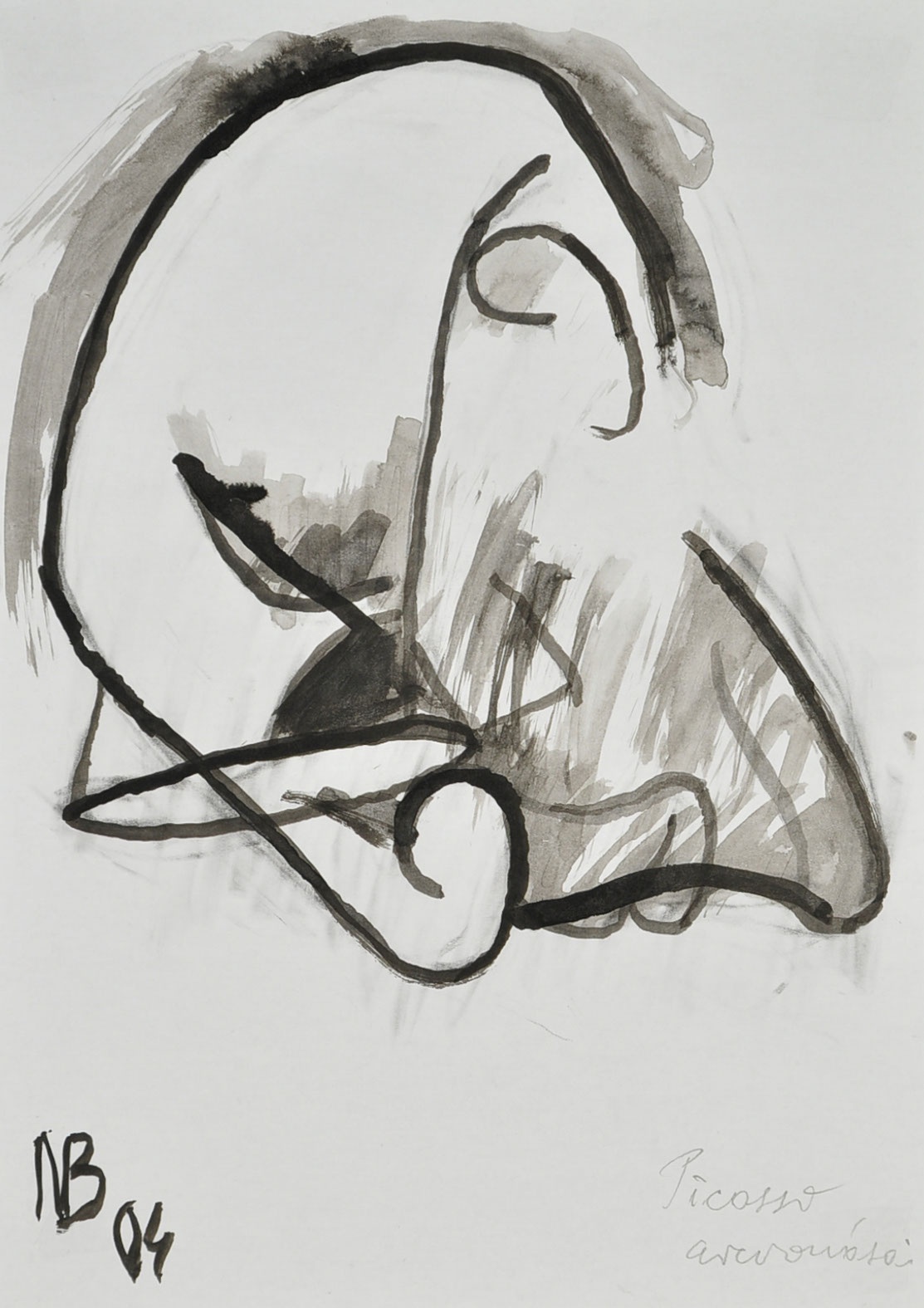 Berecz Antal: Picasso arcvonásai I-II (Herman Ottó Múzeum, Miskolc CC BY-NC-SA)