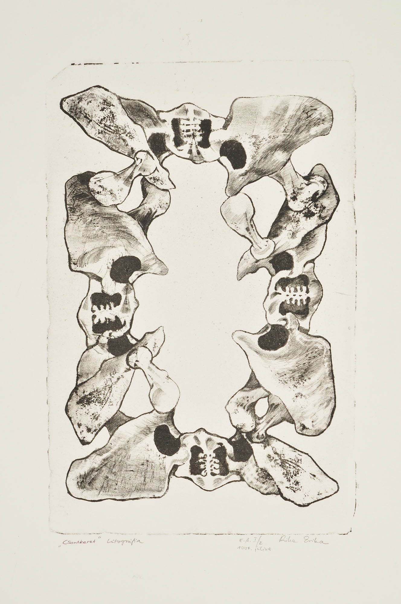 Rika Erika: Csontkereszt (Herman Ottó Múzeum, Miskolc CC BY-NC-SA)