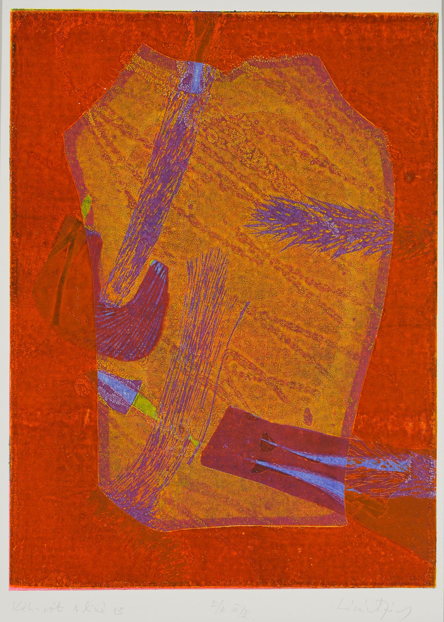 Lóránt János Demeter: Kék-rőt (Herman Ottó Múzeum, Miskolc CC BY-NC-SA)