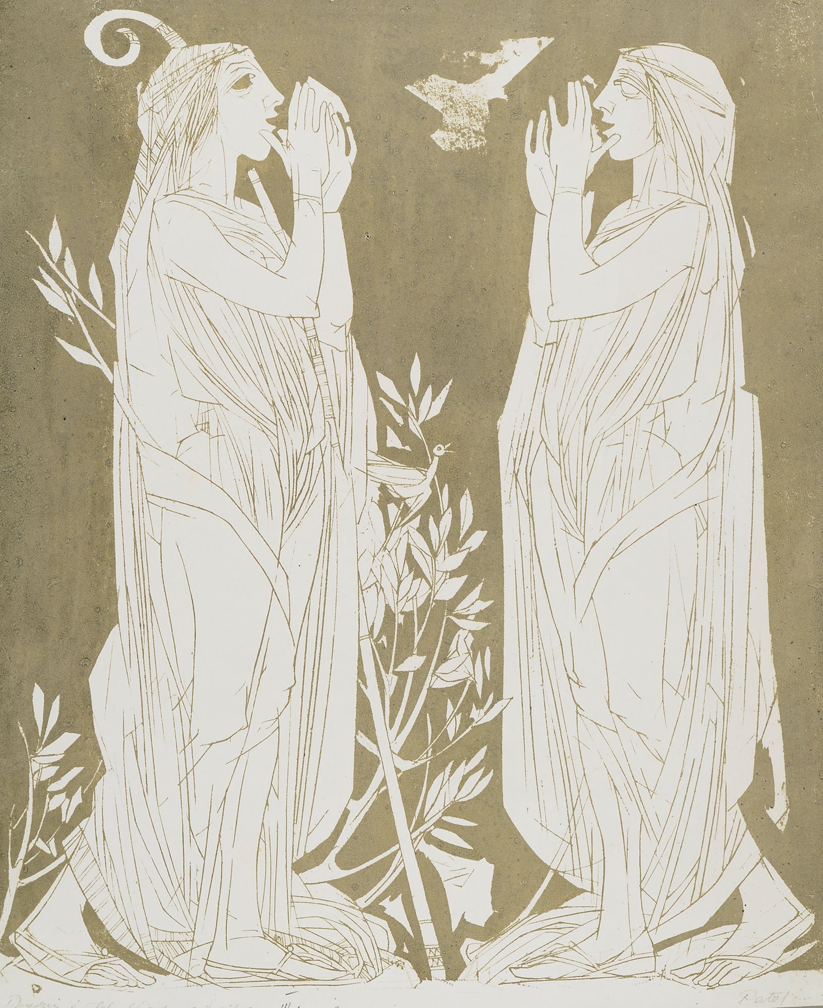 Pető János: Daphnis és Cloé /Visszhang/ (Herman Ottó Múzeum, Miskolc CC BY-NC-SA)
