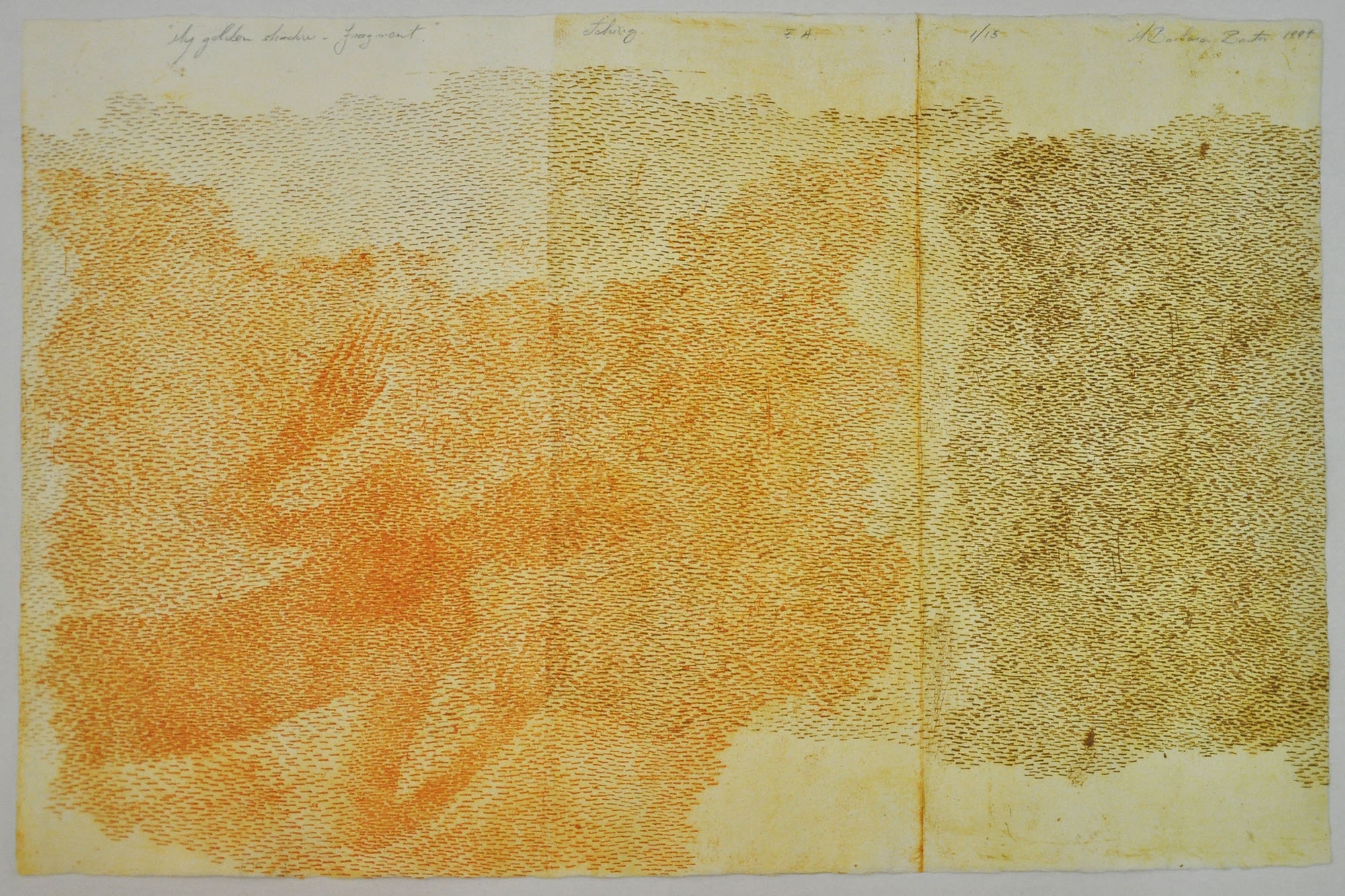 Bartos Maria-Barbara: My golden shadow-fragment (Herman Ottó Múzeum, Miskolc CC BY-NC-SA)
