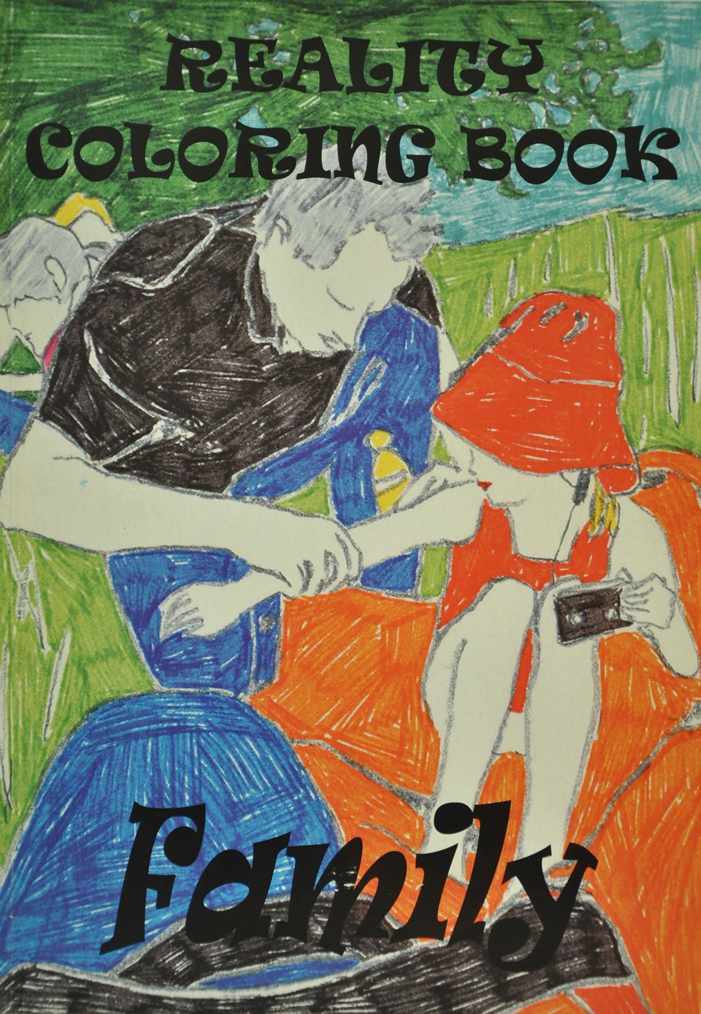 Tarr Hajnalka: Family Reality coloring book (Herman Ottó Múzeum, Miskolc CC BY-NC-SA)
