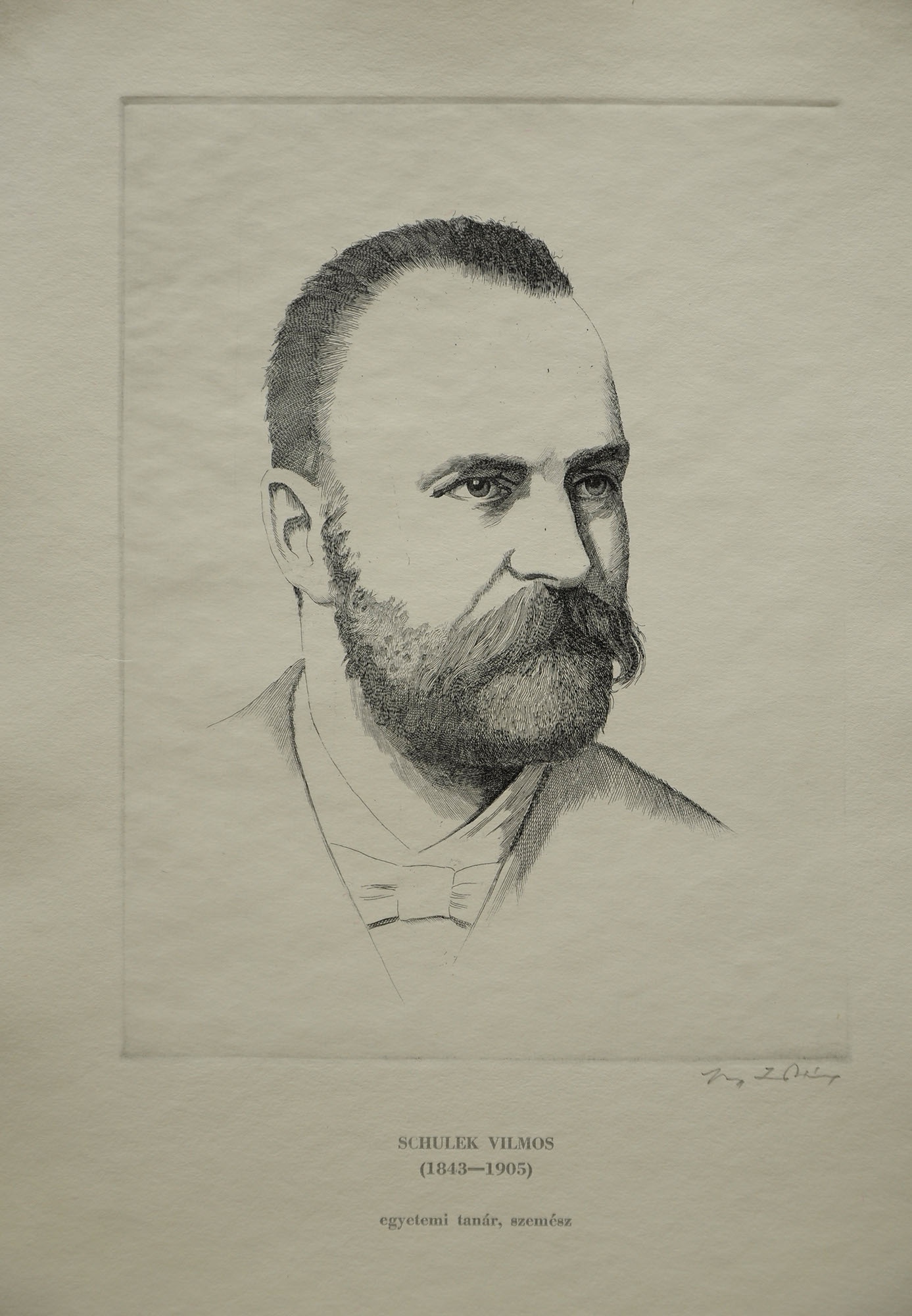 Nagy Zoltán (1916-1987): Schulek Vilmos (1843-1905) (Herman Ottó Múzeum, Miskolc CC BY-NC-SA)
