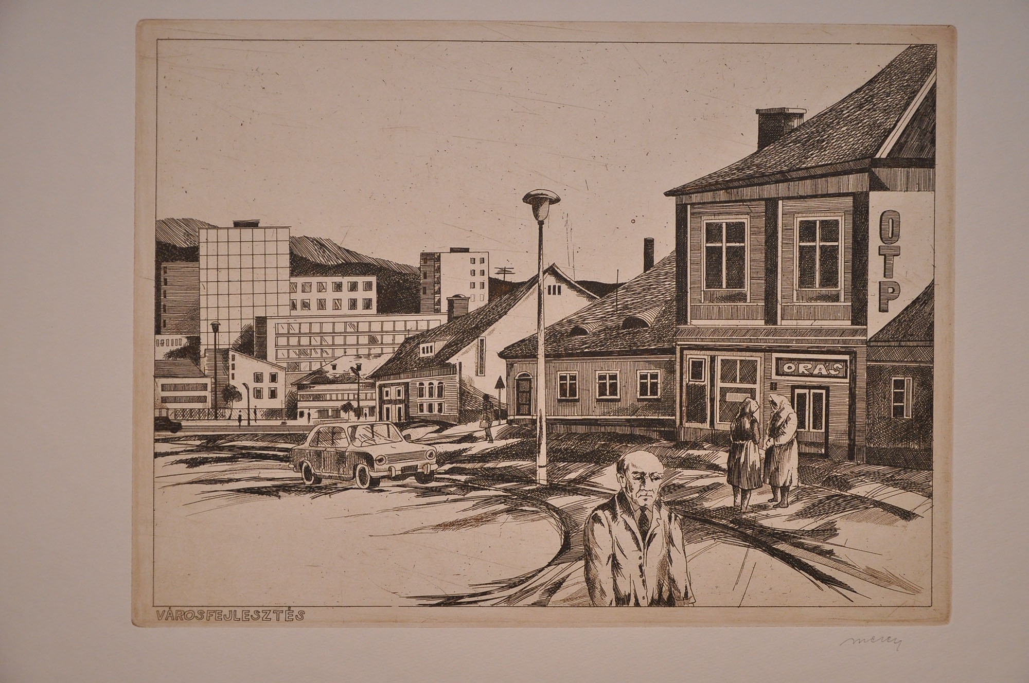 Mezey István: Városfejlesztés (Herman Ottó Múzeum, Miskolc CC BY-NC-SA)