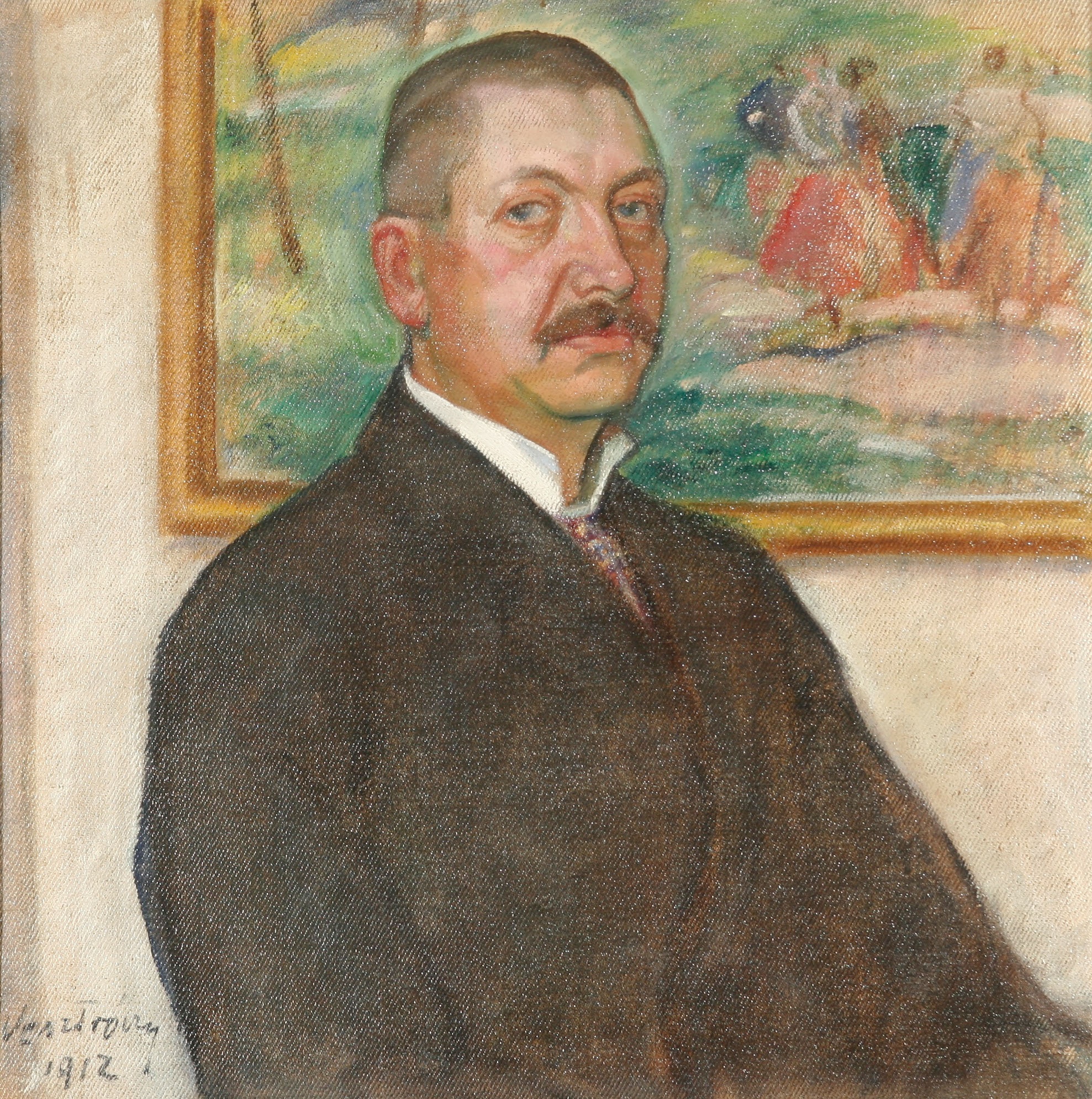 Vesztróczy Manó: Balogh Bertalan portréja (Herman Ottó Múzeum, Miskolc CC BY-NC-SA)