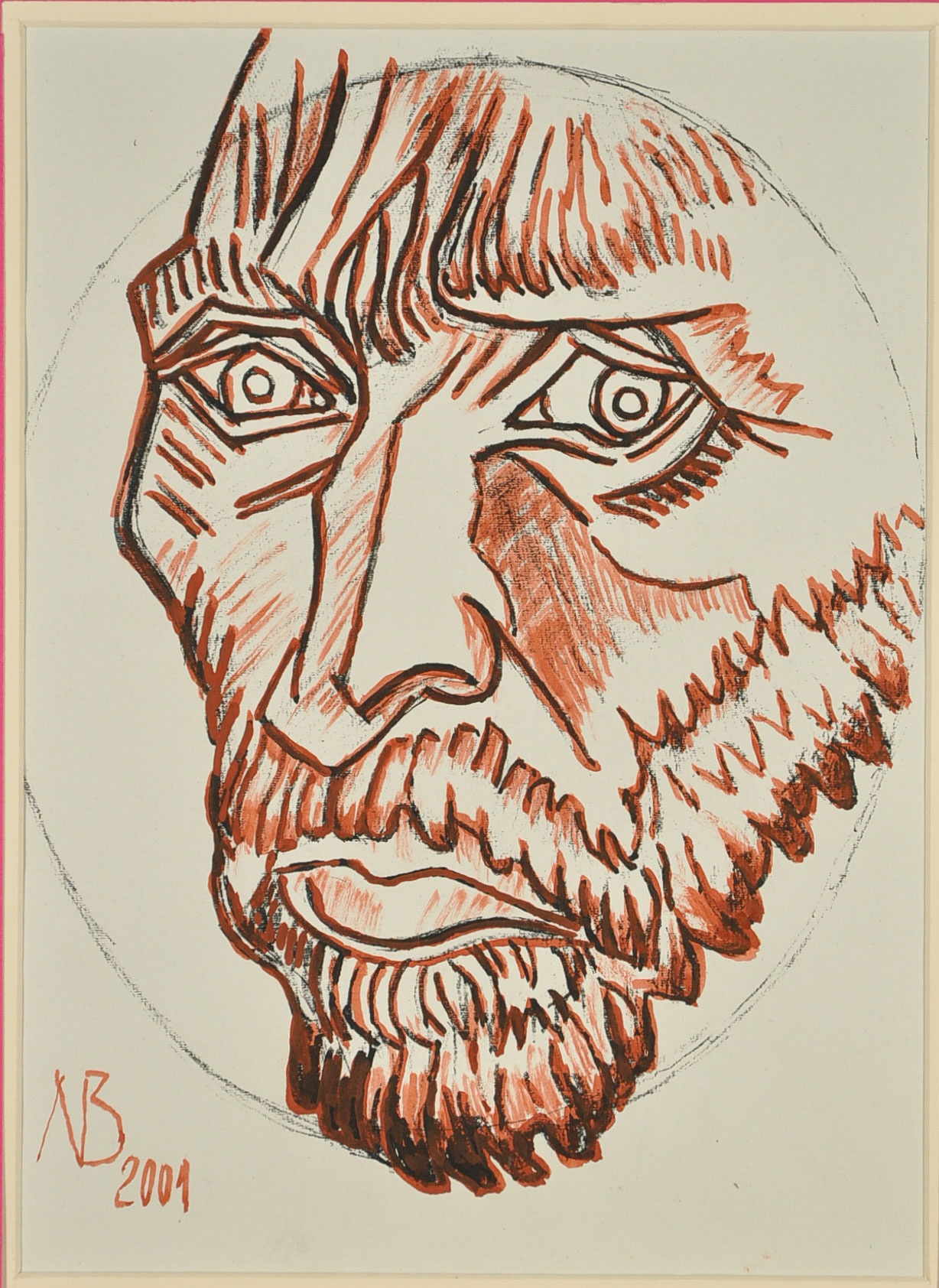 Berecz Antal: Van Gogh portréja (Herman Ottó Múzeum, Miskolc CC BY-NC-SA)