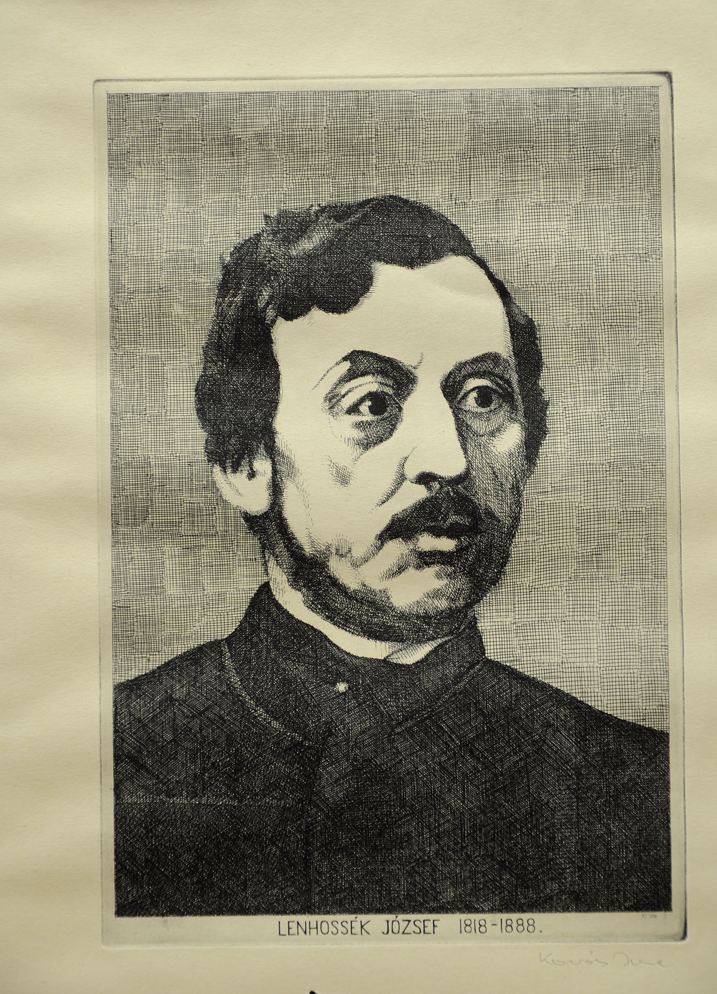 Kovács Imre (1938- ): Lenhossék József (1818-1888) (Herman Ottó Múzeum, Miskolc CC BY-NC-SA)