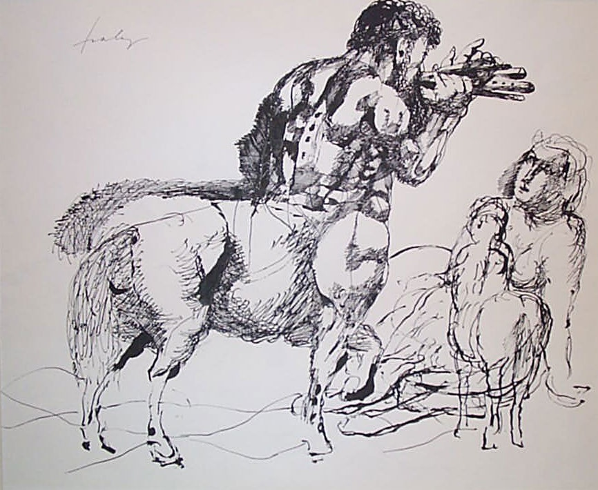 Szalay Lajos: Kentaur (Herman Ottó Múzeum, Miskolc CC BY-NC-SA)