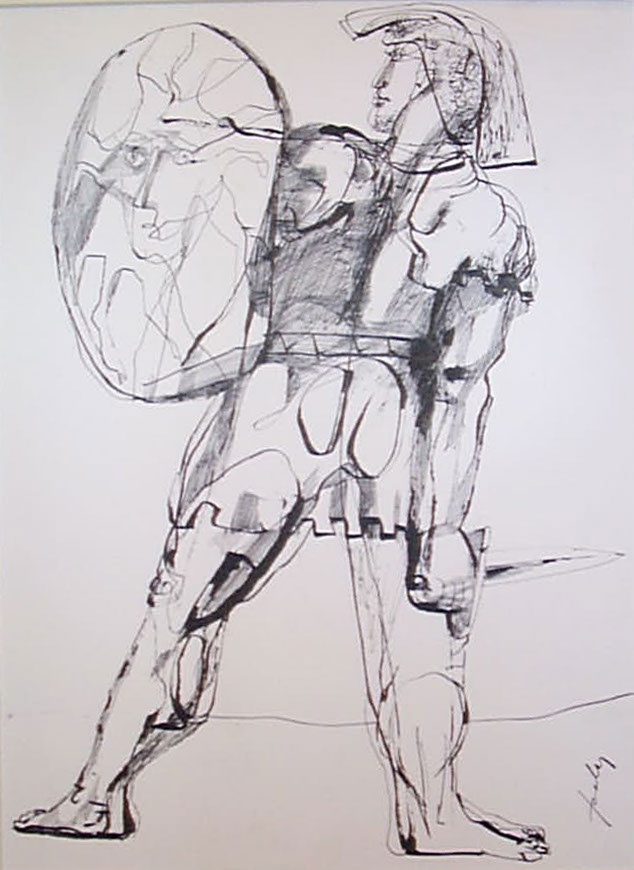 Szalay Lajos: Achilles (Herman Ottó Múzeum, Miskolc CC BY-NC-SA)