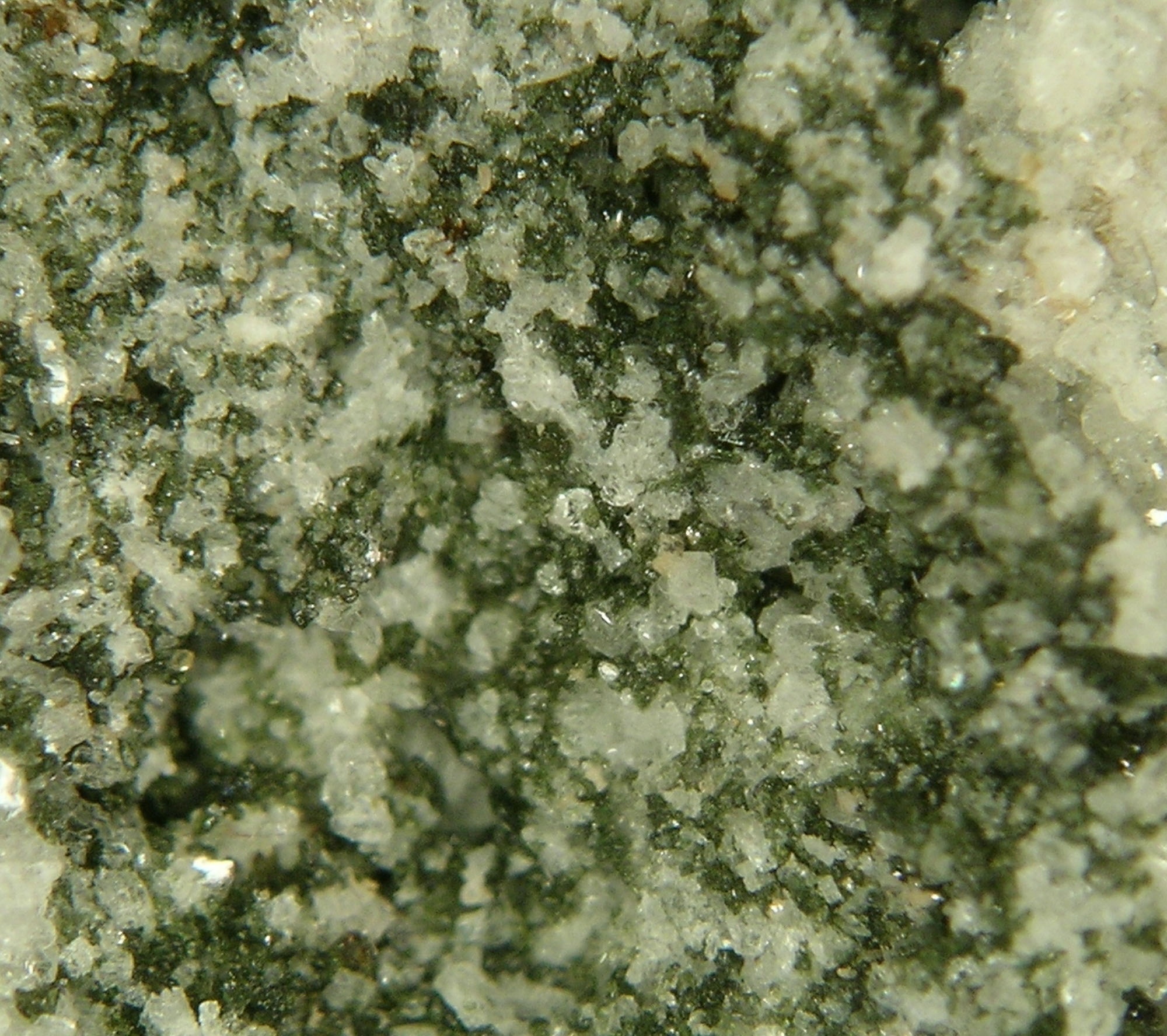 Magnetit, albit, diopszid (Herman Ottó Múzeum, Miskolc CC BY-NC-SA)