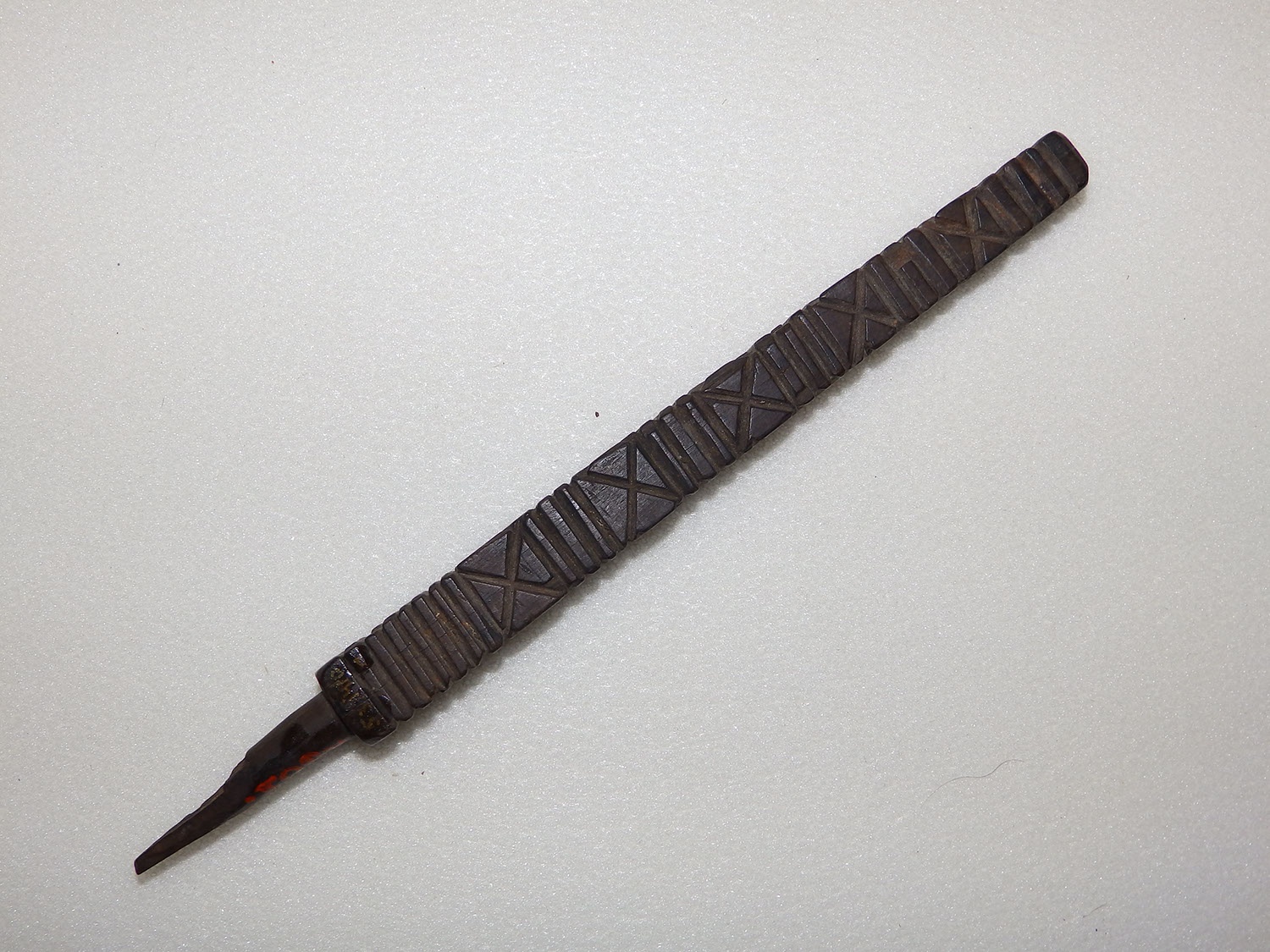 Fonaltartó pálcika, gombolyítóhoz (Herman Ottó Múzeum, Miskolc CC BY-NC-SA)