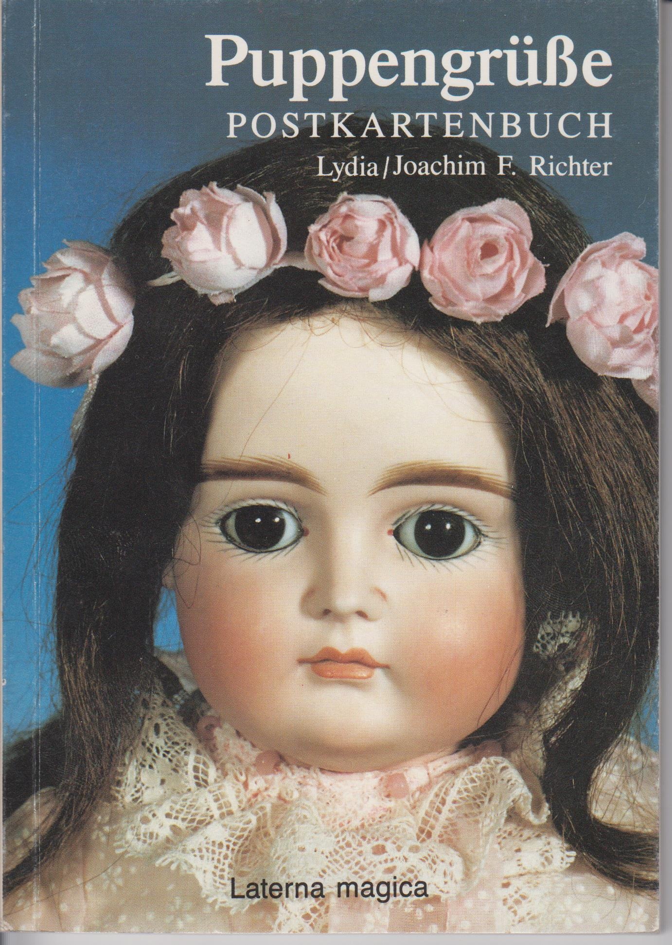 Puppengrüße. Postkartenbuch Lydia/Joachim F. Richter (Városi Képtár - Hetedhét Játékmúzeum, Székesfehérvár CC BY-NC-SA)