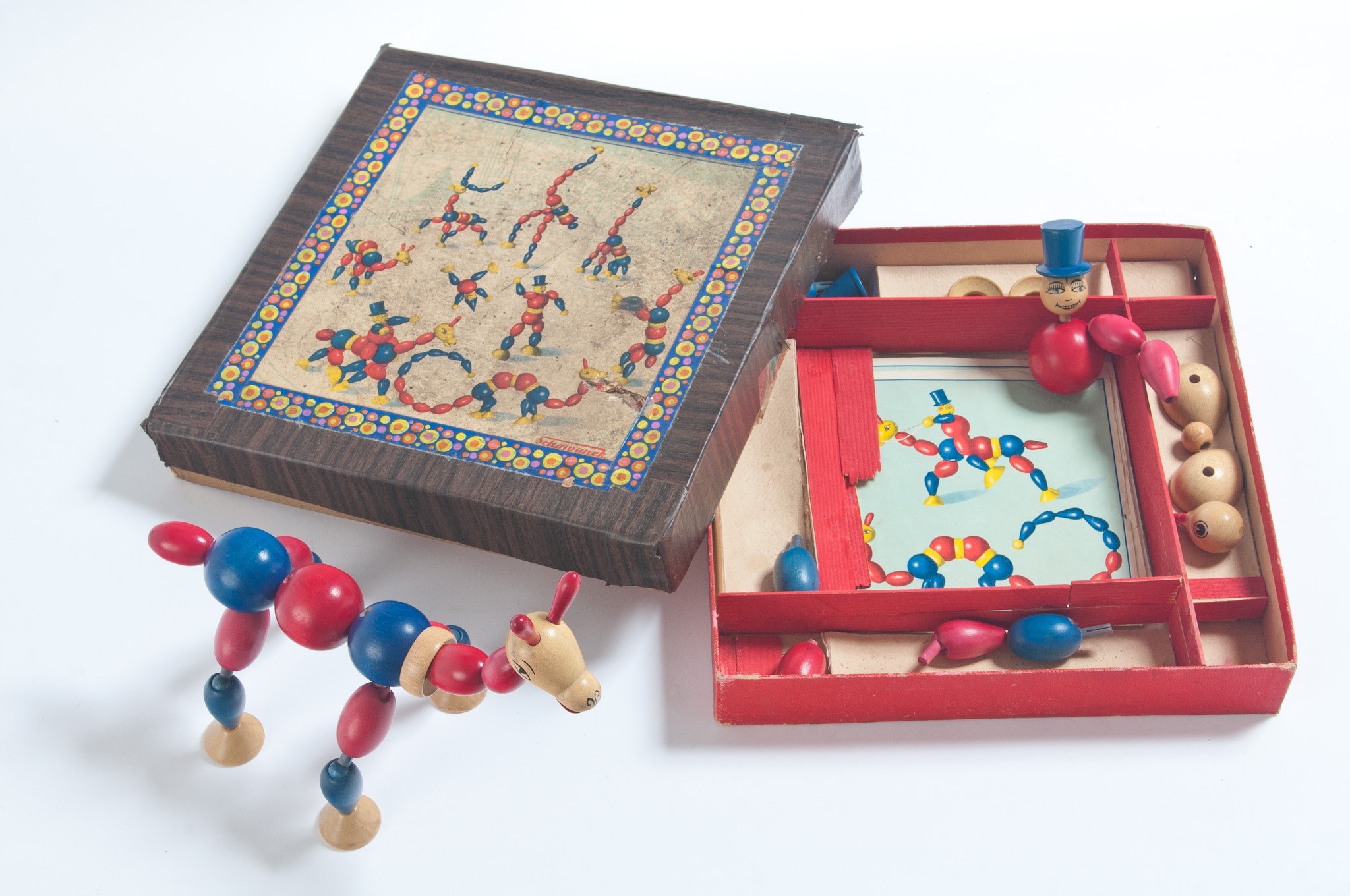 Konstrukciós játék (Szent István Király Múzeum - Hetedhét Játékmúzeum, Székesfehérvár CC BY-NC-SA)