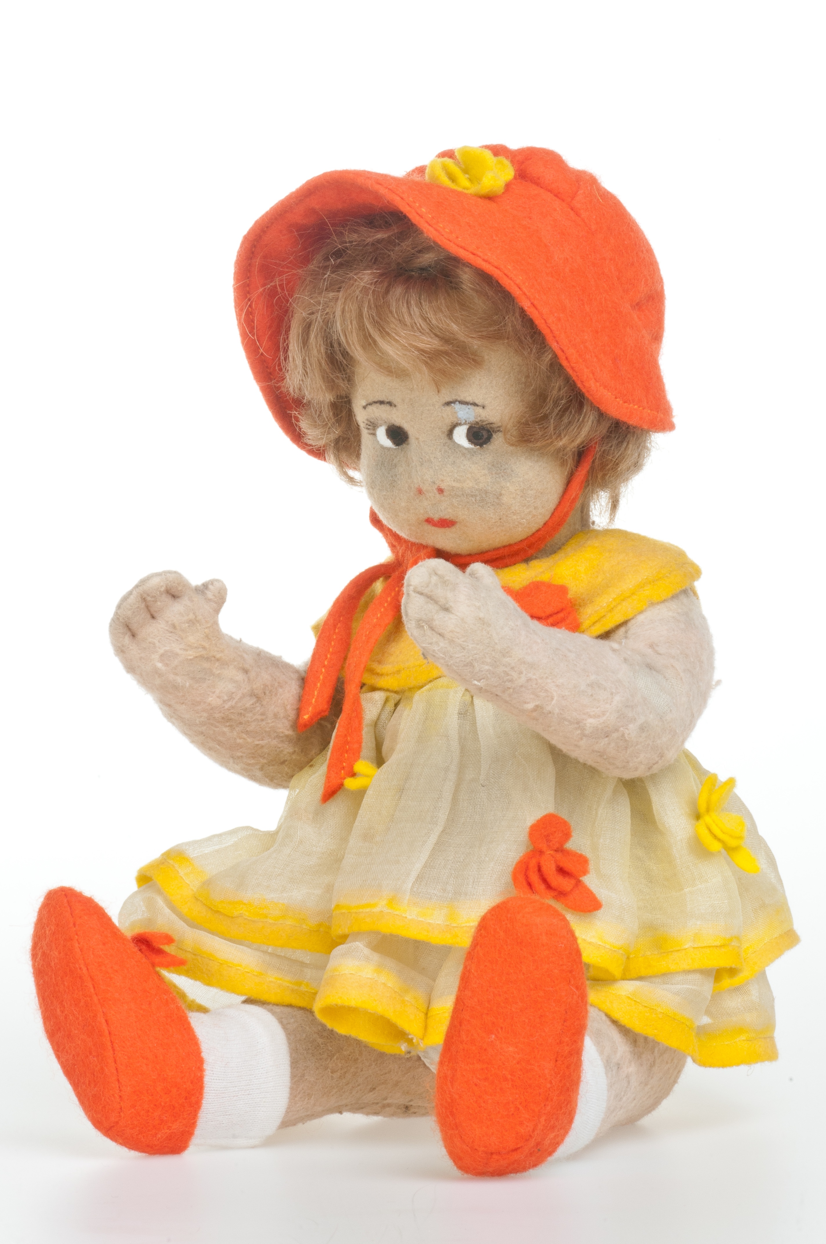 Lenci baba (Szent István Király Múzeum - Hetedhét Játékmúzeum, Székesfehérvár CC BY-NC-SA)