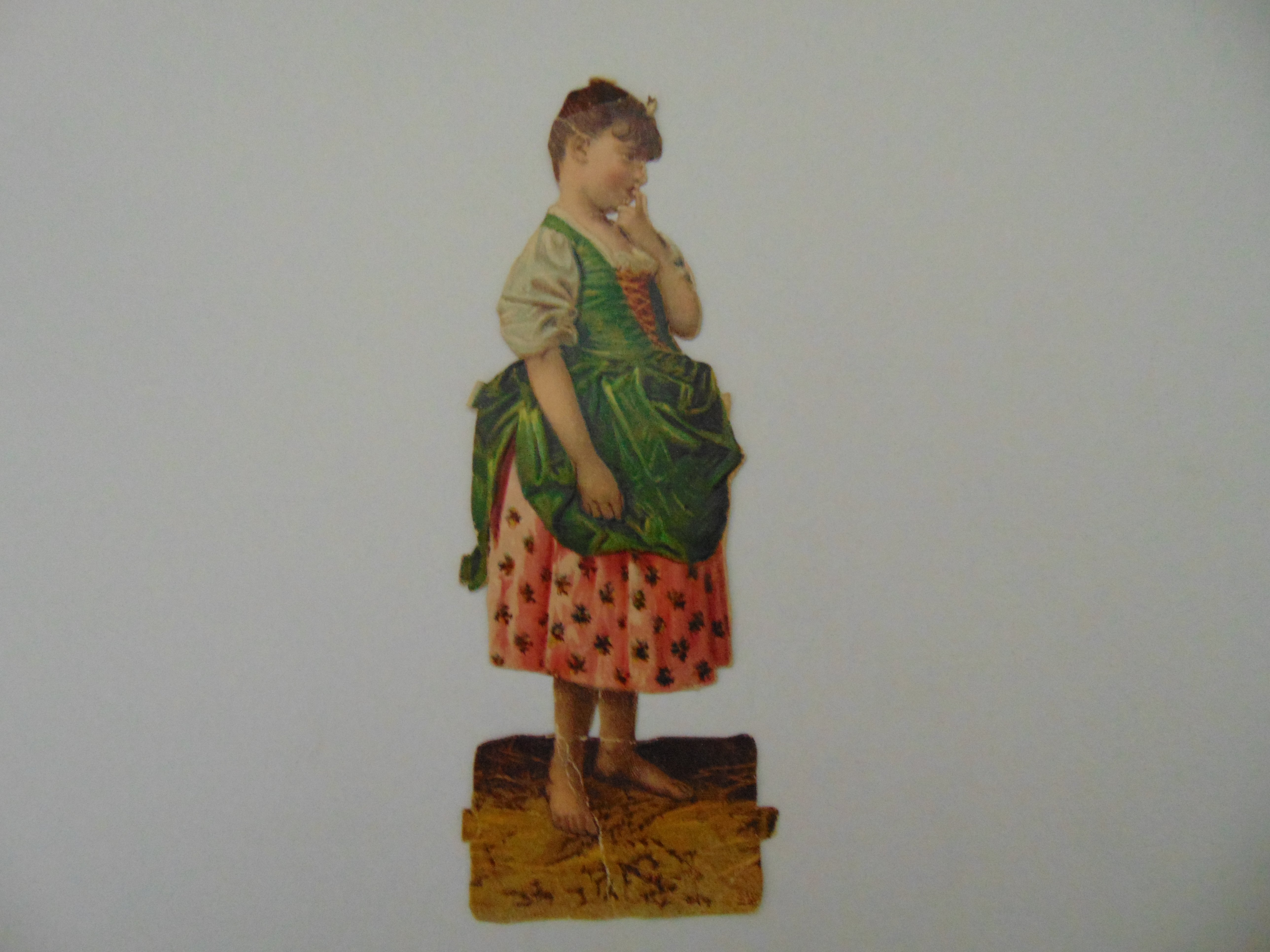 Papír figura (Szent István Király Múzeum - Hetedhét Játékmúzeum, Székesfehérvár CC BY-NC-SA)