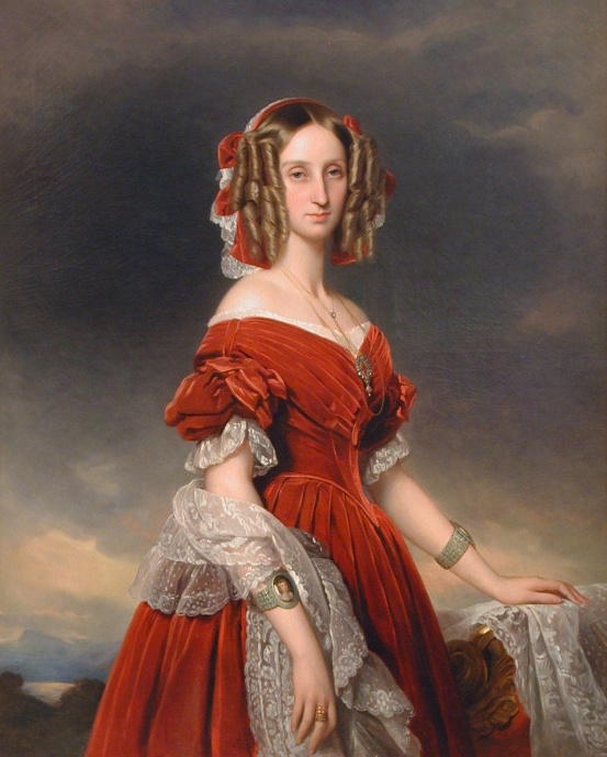 Louise-Marie d`Orleans belga királyné (Pannonhalma Főapátsági Múzeum CC BY-NC-SA)