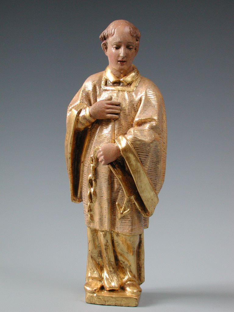 Szent Lénárd szobor (Pannonhalma Főapátsági Múzeum CC BY-NC-SA)