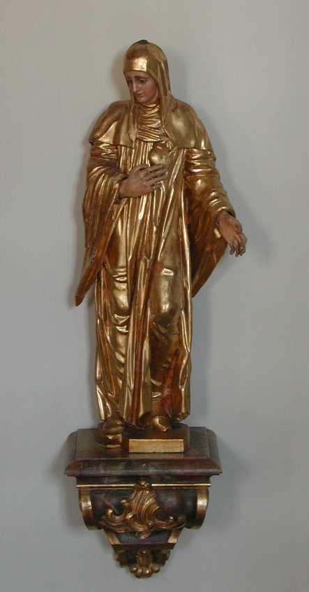 Nagy Szent Gertrúd szobor (Pannonhalma Főapátsági Múzeum CC BY-NC-SA)