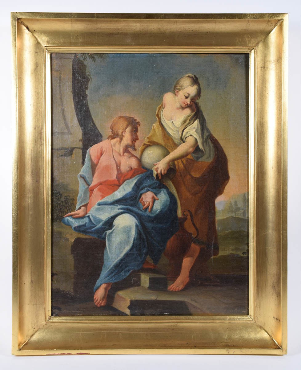 Jézus és a szamariai asszony (Pannonhalmi Főapátsági Múzeum CC BY-NC-SA)