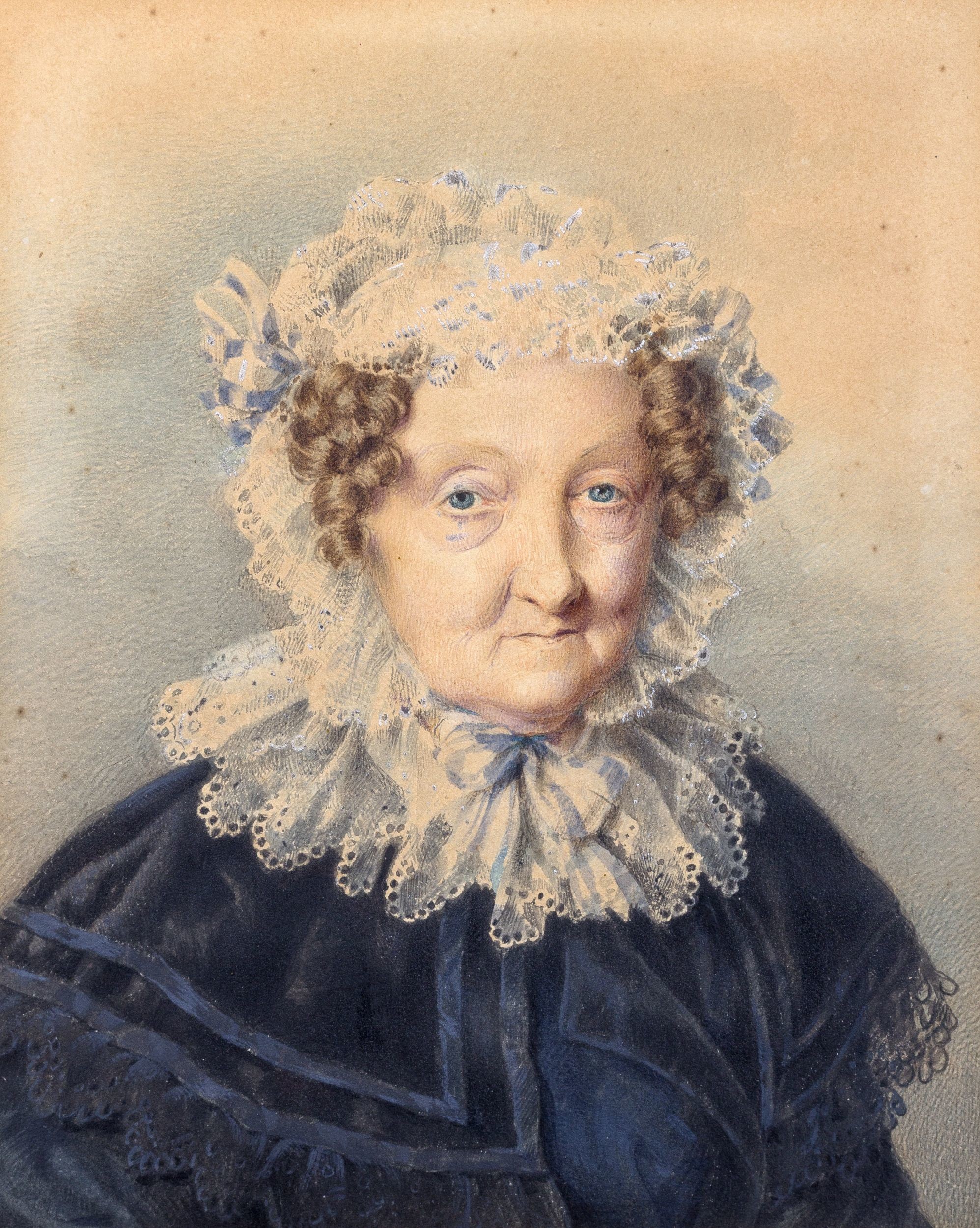 Női arckép (Hansági Múzeum CC BY-NC-SA)