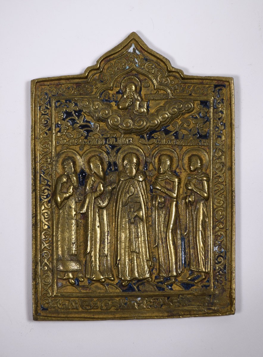 Öt szent (Pannonhalmi Főapátsági Múzeum CC BY-NC-SA)