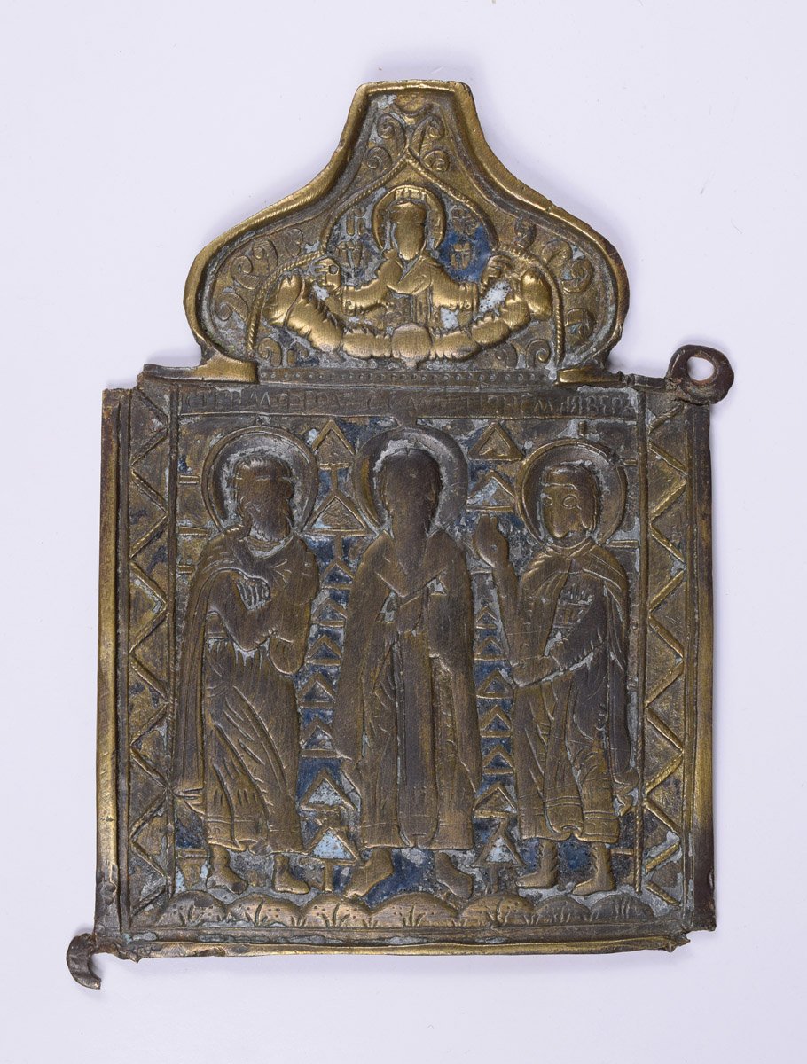 Szent Flórus, Szent Antipász, Szent Laurus (Pannonhalmi Főapátsági Múzeum CC BY-NC-SA)