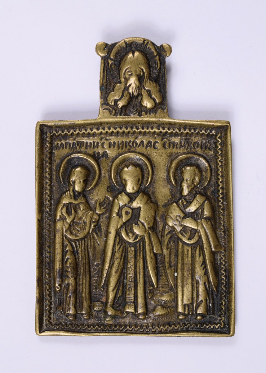 Szent Paraszkeve, Szent Miklós, Szent Tyihon (Pannonhalmi Főapátsági Múzeum CC BY-NC-SA)