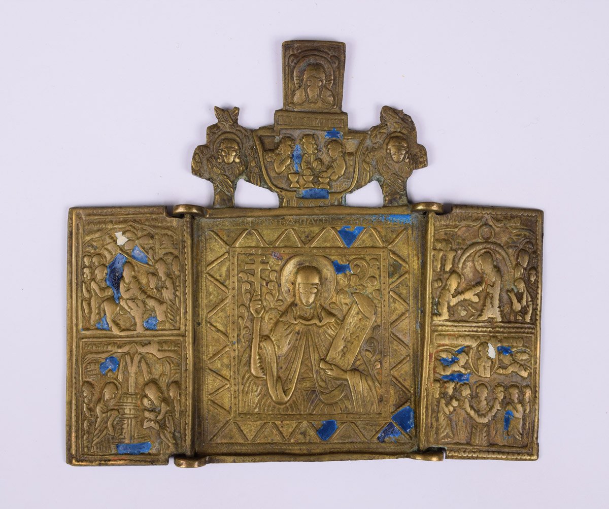 Triptychon. Szent Paraszkeve ünnepekkel (Pannonhalmi Főapátsági Múzeum CC BY-NC-SA)