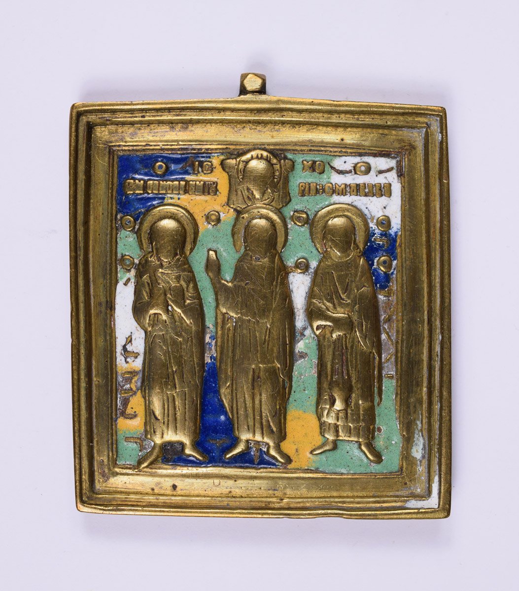 Szent Samonas, Szent Gurias, Szent Abibo. (Pannonhalmi Főapátsági Múzeum CC BY-NC-SA)