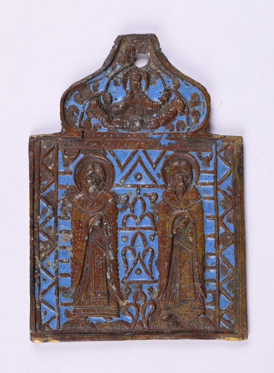 Szent Vlaszij /Balázs/ és Szent Afanaszij /Athanasziosz/ (Pannonhalmi Főapátsági Múzeum CC BY-NC-SA)