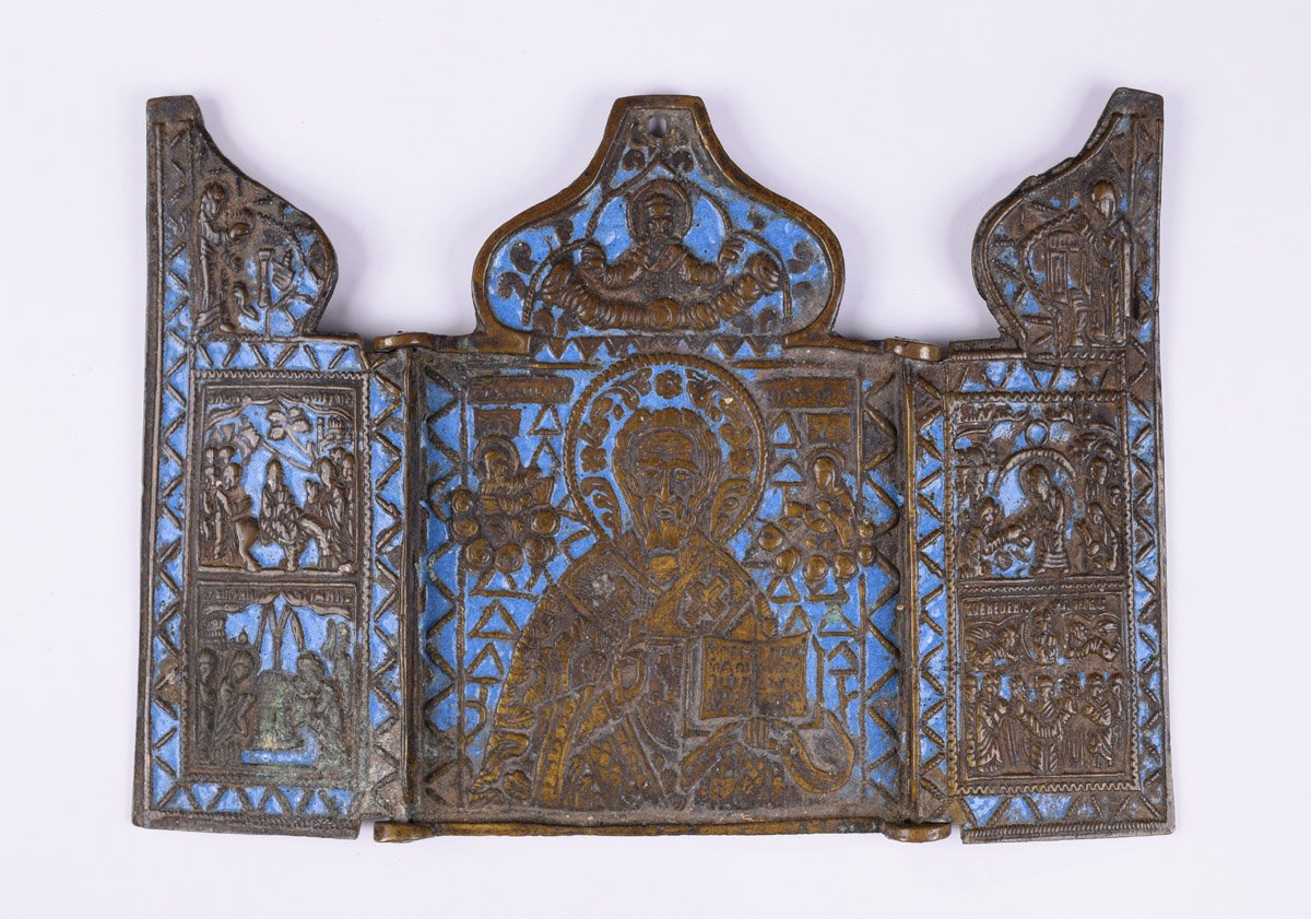 Triptychon. Szent Miklós ünepekkel (Pannonhalmi Főapátsági Múzeum CC BY-NC-SA)