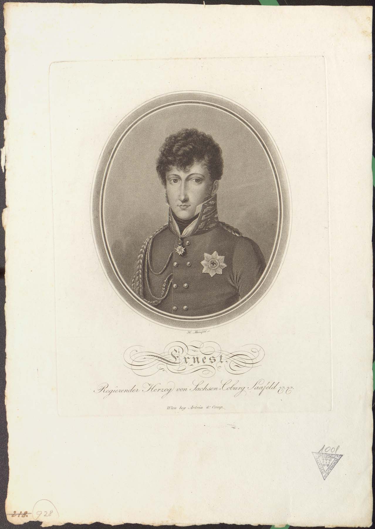 Ernest, Sachsen-Coburg Saafeld hercege (Pannonhalma Főapátsági Múzeum CC BY-NC-SA)