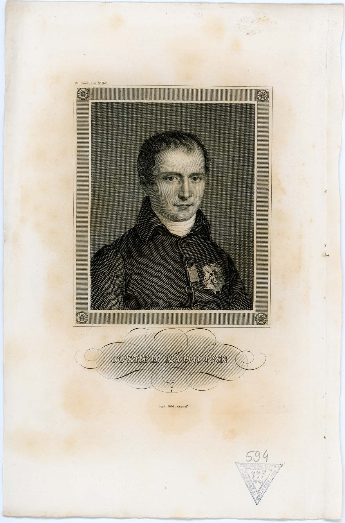 Joseph Napoleon portréja (Pannonhalma Főapátsági Múzeum CC BY-NC-SA)
