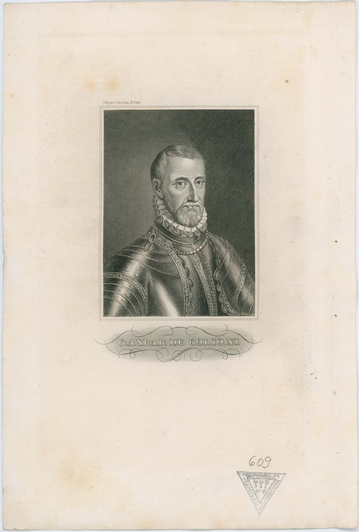 Gaspar de Colioni portréja (Pannonhalma Főapátsági Múzeum CC BY-NC-SA)