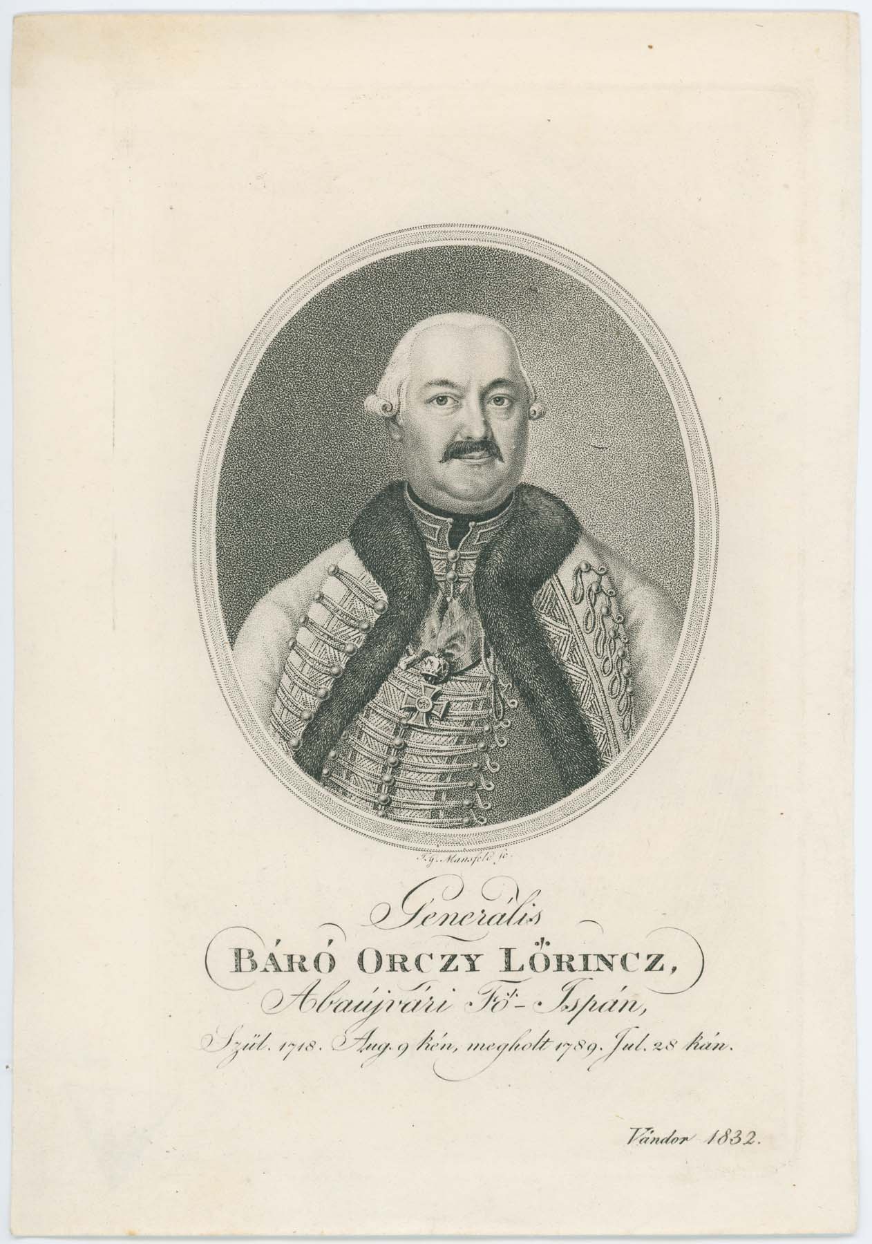 Br. Orczy Lőrincz 1718-1789 (Pannonhalma Főapátsági Múzeum CC BY-NC-SA)
