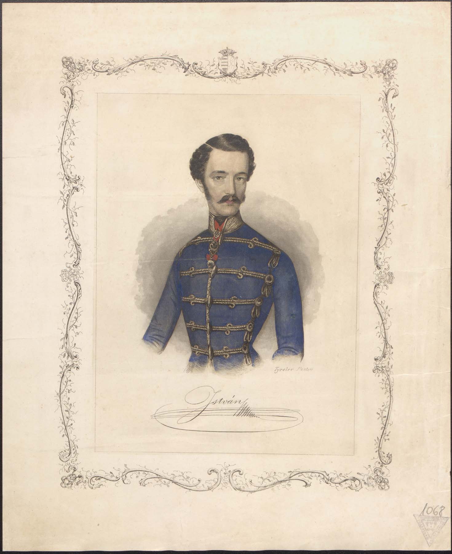 István főherceg 1817-1867 (Pannonhalma Főapátsági Múzeum CC BY-NC-SA)