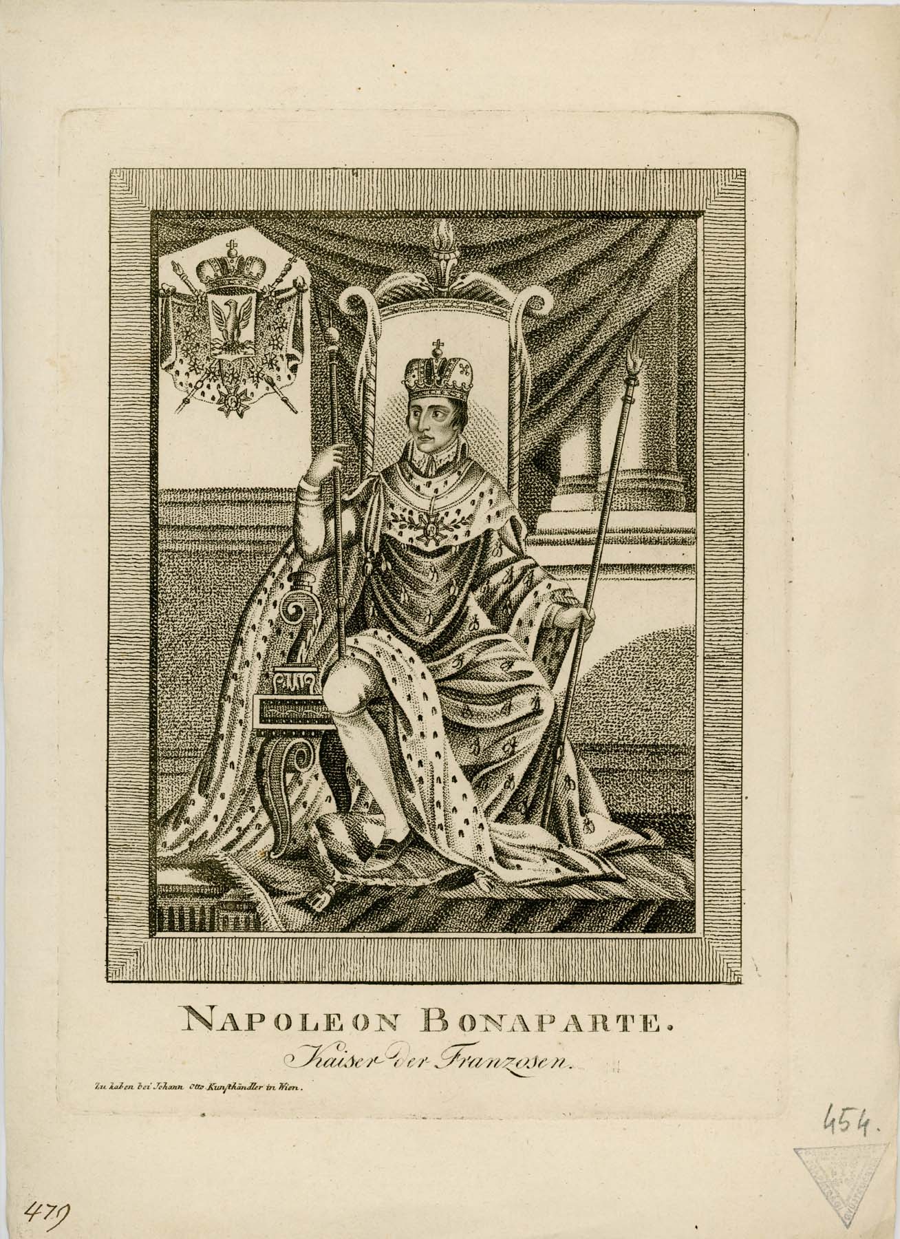 Napoleon Bonaparte francia császár (Pannonhalma Főapátsági Múzeum CC BY-NC-SA)
